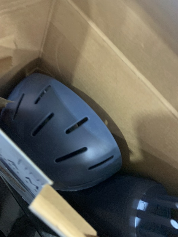 Photo 1 of Infiniti PRO by CONAIR Steam Therapy Hair Steamer, Portable Styling Tool with 7-Inch Diffuser Attachment, 30-Second Heat-Up, Penetrating Steam for Detangling, Reshaping, and Volumizing Curls, Blue