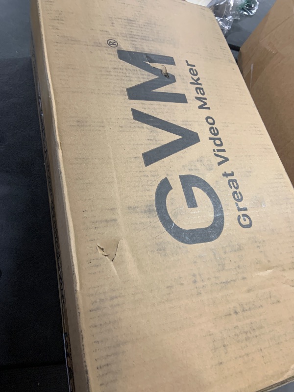 Photo 1 of GVM 2 Pack LED Video Lighting Kits with APP Control, Bi-Color Variable 2300K~6800K with Digital Display Brightness of 10~100% for Video Photography, CRI97+ TLCI97 Led Video Light Panel +Barndoor