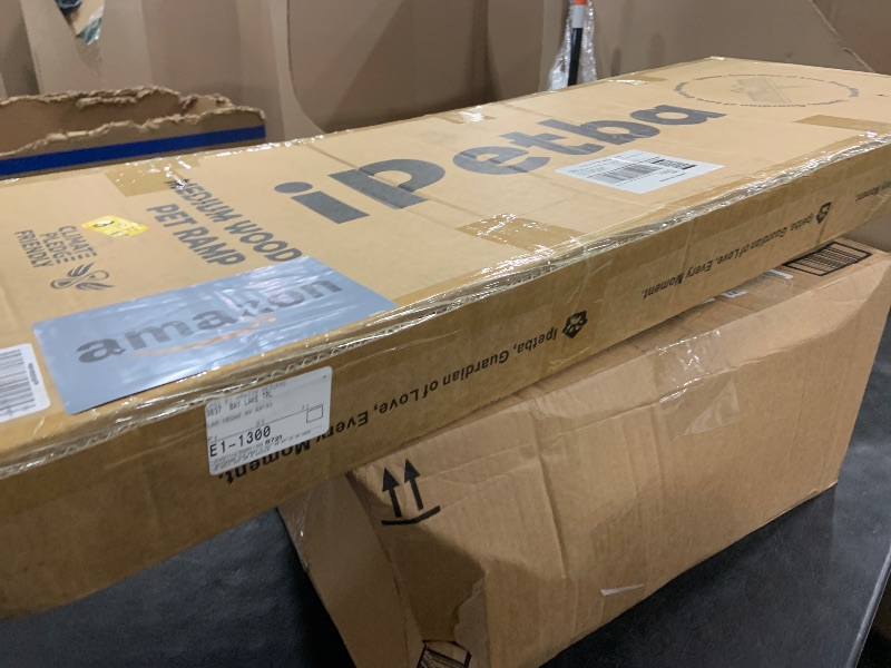 Photo 1 of iPetba Dog Ramp for Bed & Couch for Small & Medium Dogs - Joint-Friendly, Anti-Slip, Adjustable, Odor-Free, Up to 70 lbs