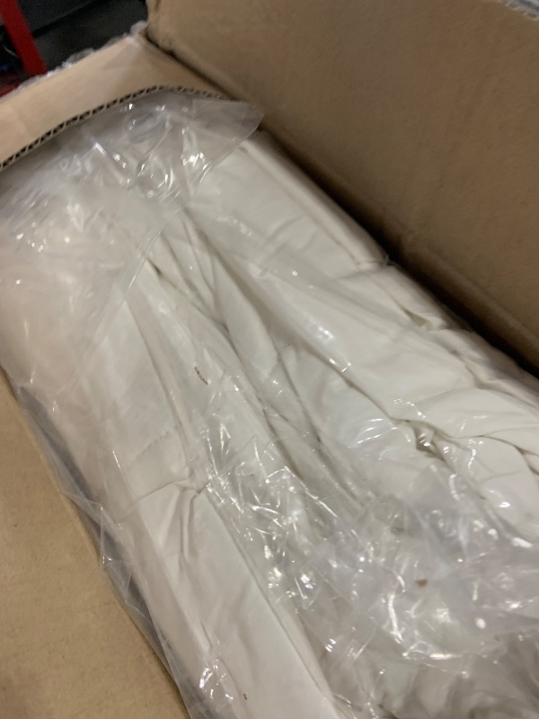 Photo 1 of puredown® Goose Feather Down Fiber Comforter Oversized King Size, Lightweight 100% Cotton Duvet Insert Medium Warmth, Cloud Soft Hotel Luxury Collection Bedding Comforters White 116“x98