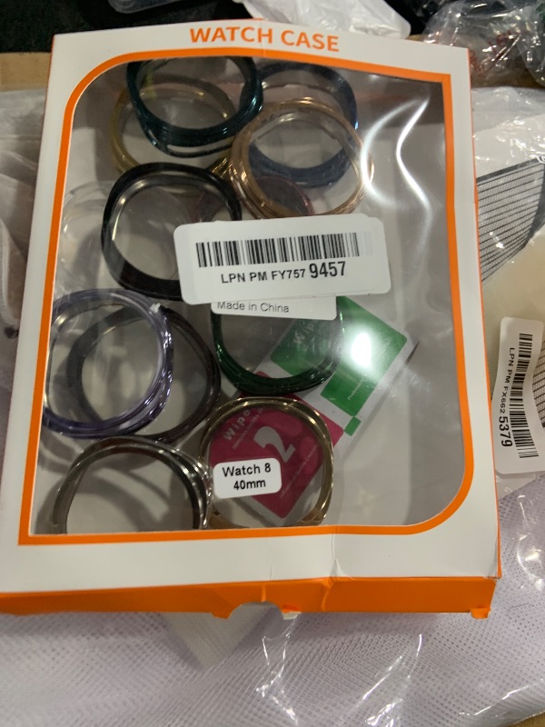 Photo 1 of [12 Pack] Watch Screen Protector for Galaxy Watch8 40mm, Soft TPU Watch Case Protective Cover for Samsung Galaxy Watch8 40MM(SM-L320)