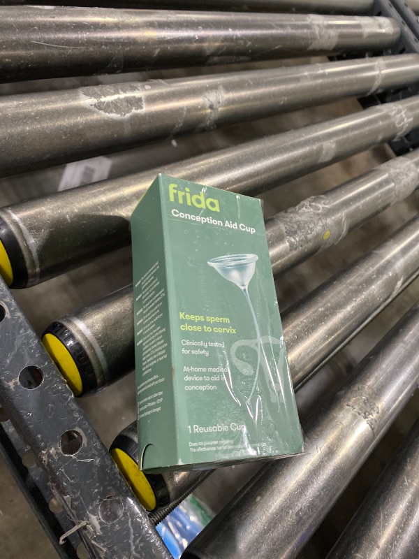 Photo 1 of Frida Fertility Conception Aid Cup, Keeps Sperm Close to Cervix, Natural Pregnancy Support for Family Planning, Soft Flexible Silicone, Reusable Conception Cup and Storage Bag