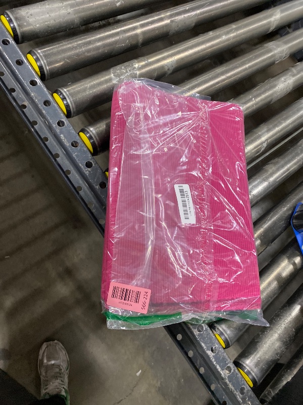 Photo 1 of 100% Cotton Ribbed Placemats - Set of 6-13 x 19 Inches - Fuchsia/Bright Pink - Everyday Basic Fabric Table Mats - Thick Construction, Washable Cloth Place Mats - by AVKA Studio