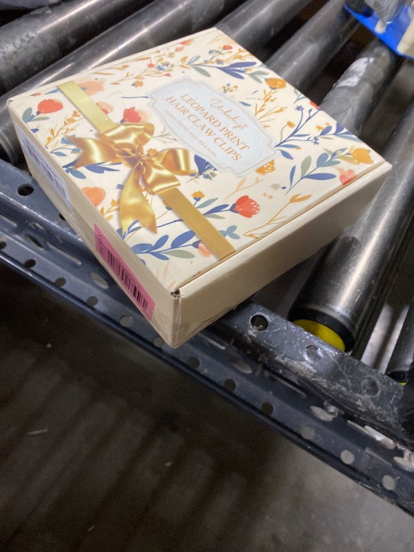 Photo 1 of 10 Pack Square Claw Clips, Big and Small Rectangle Hair Claw Clips, Non-slip Matte Large Hair Clips for Women, Strong Hold Claw Clips for Thick Thin Hair Accessories (Leopard Print Color)