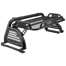 Photo 1 of Roll Bar with Cargo Basket for Full-Size Trucks, Extendable Chase Rack
