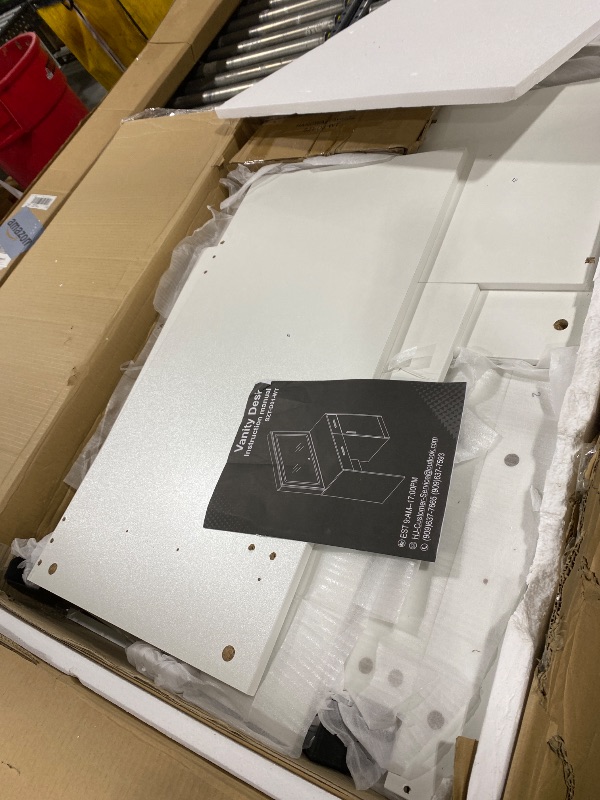 Photo 1 of WHITE MAKEUP VANITY 