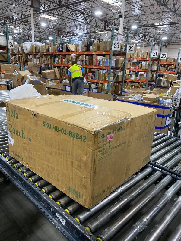 Photo 1 of CARTON B ONLY!!-PARTIAL SET --HONBAY Sectional Couch with Storage Seats, Modular Sofa with Storage Ottoman, U Shaped Sectional Couches for Living Room