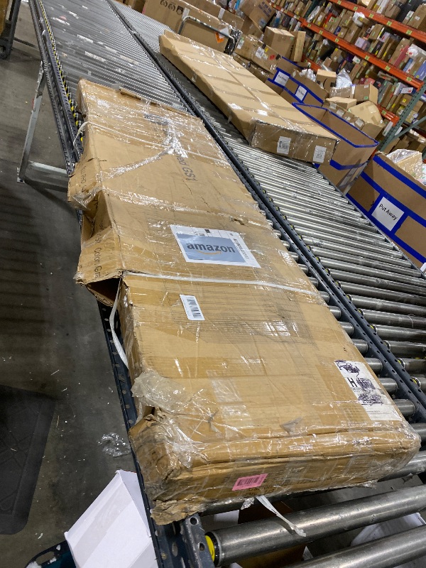 Photo 1 of Garvee 8x15 ft Storage Shed, Galvanized Steel Metal Outdoor Shed with Sloping Roof, Lockable Doors & Air Vents, Ideal for Backyard, Garden, Patio, Lawn, Dark Grey