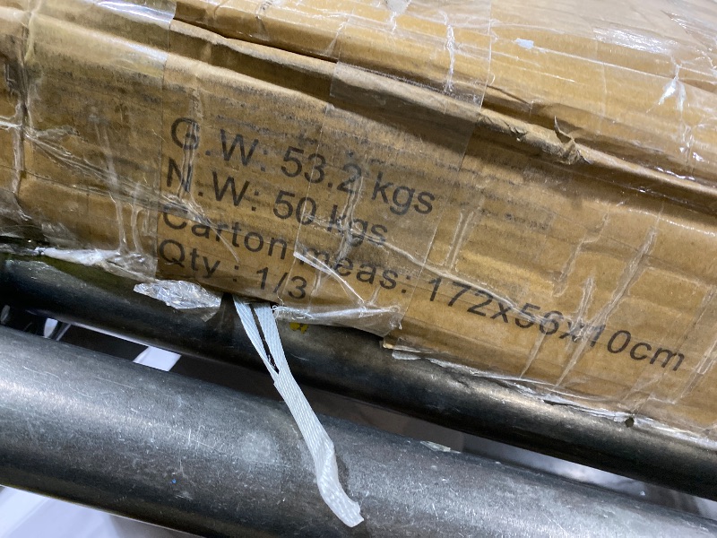 Photo 1 of Garvee 8x15 ft Storage Shed, Galvanized Steel Metal Outdoor Shed with Sloping Roof, Lockable Doors & Air Vents, Ideal for Backyard, Garden, Patio, Lawn, Dark Grey