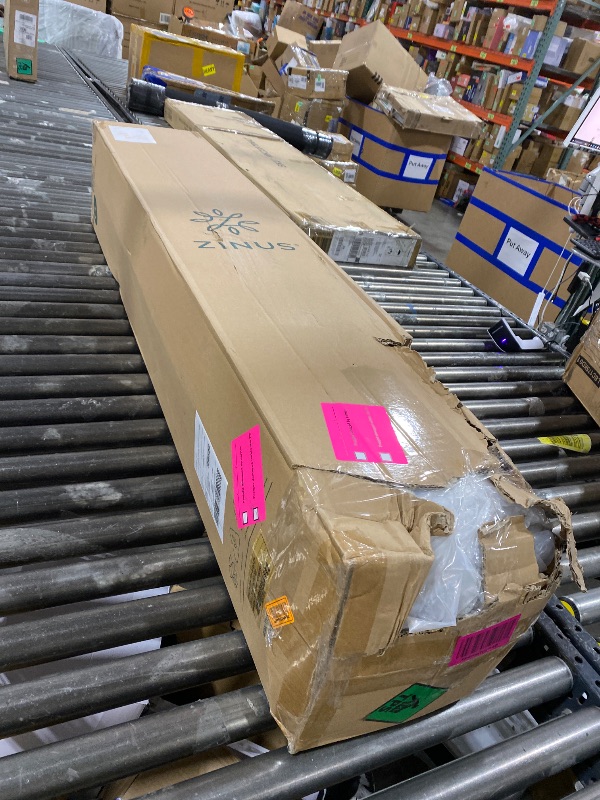 Photo 1 of Zinus 12 Inch Green Tea Essential Memory Foam Mattress [New Version], Queen, Fiberglass Free, Medium Feel, Breathable Airflow Memory Foam, Certified Safe Foams & Fabric, Mattress in A Box