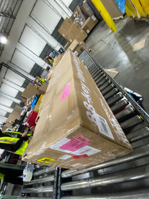 Photo 1 of STRICH 88 Keys Digital Piano, Hammer-Action Fully Weighted Keyboard, Cover Designed Electric Piano Keyboard with Furniture Stand, Headphones, Three Pedal, Brown, SDP-400