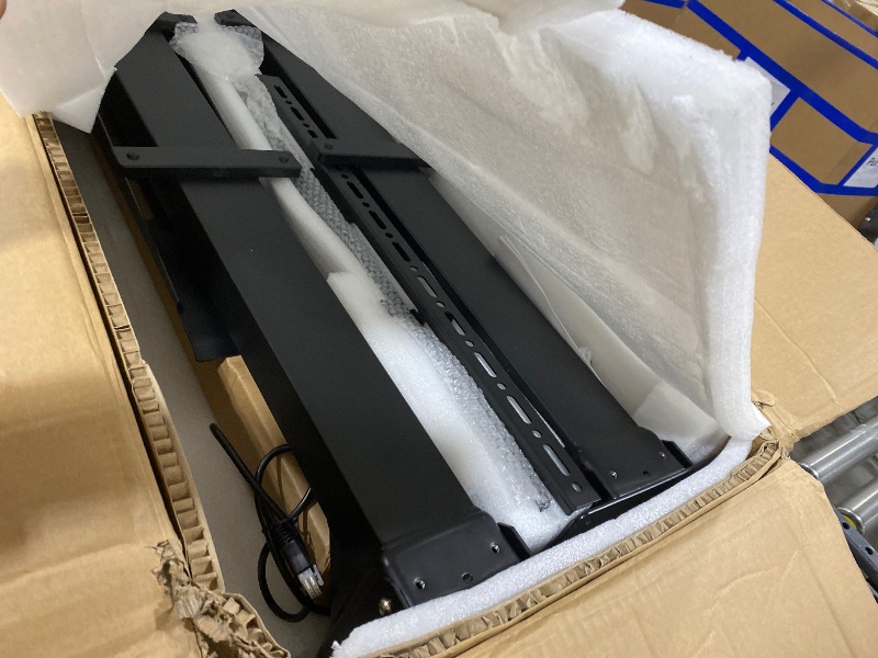 Photo 1 of TV Motorized Lift, tv Lift Mechanism with Memory Remote Control, Dual Motor Lift Stroke 110cm/43.3inch, Motorized tv Stand for 55" to 86" TVs Up to 80kg/176.3lb