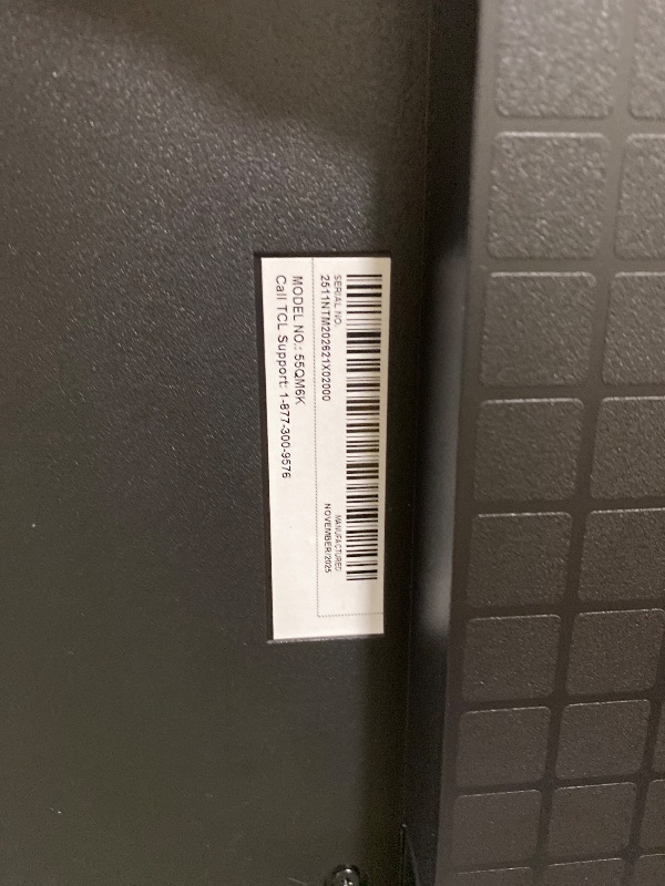 Photo 1 of TCL 55 Inch Class QM6K Series | Mini LED QLED 4K HDR | 55QM6K, 2025 Model | 120HZ-144HZ High Brightness Smart Google TV Dolby Atmos Onkyo Audio | Voice Remote Alexa Gaming Streaming Television