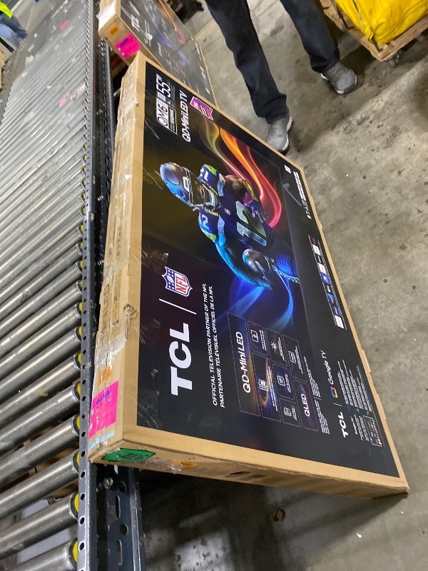 Photo 1 of TCL 55 Inch Class QM6K Series | Mini LED QLED 4K HDR | 55QM6K, 2025 Model | 120HZ-144HZ High Brightness Smart Google TV Dolby Atmos Onkyo Audio | Voice Remote Alexa Gaming Streaming Television