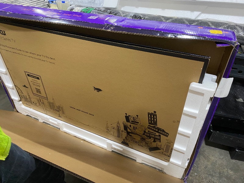 Photo 1 of Roku Smart TV – 65-Inch Select Series, 4K HDR TV – RokuTV with Enhanced Voice Remote – Flat Screen LED Television with Wi-Fi for Streaming Live Local News, Sports, Family Entertainment