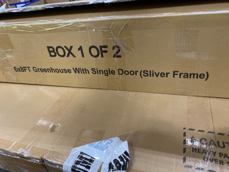 Photo 1 of GREENHOUSE WITH SINGLE DOOR(SILVER FRAME)