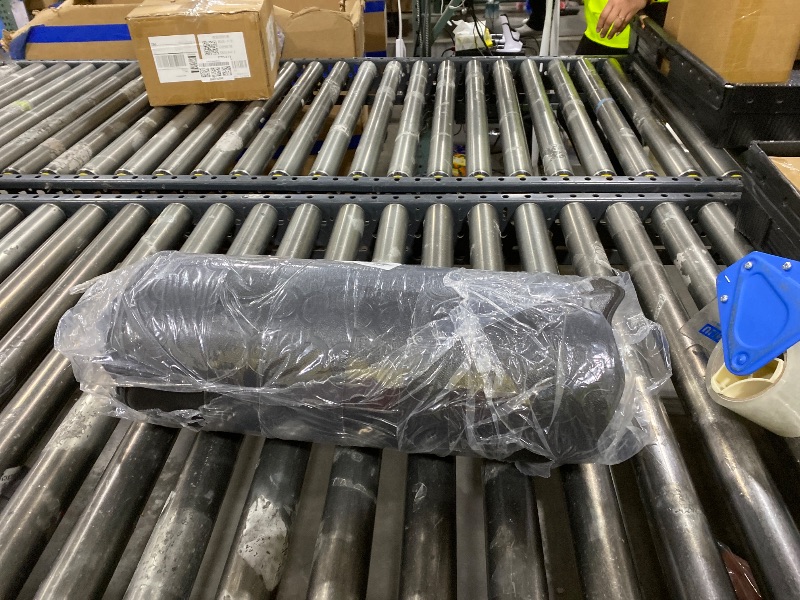 Photo 1 of Arenarug Upgrade Scalloped Embossed Kitchen Mats for Floor 2PCS Cushioned Anti Fatigue Waterproof Foam Kitchen Rugs Non Slip Washable Comfort Standing Mat for Sink Laundry, 17.3"x30"+17.3"x59", Black