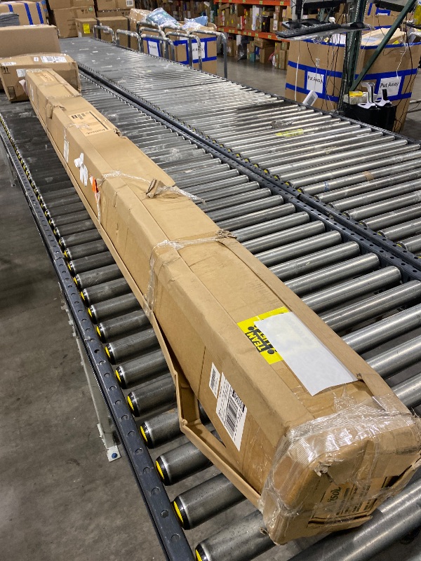 Photo 1 of PATISOL 10'x8' Patio Awning Retractable Fully Assembled Manual Sunshade Shelter Aluminum Frame, 100% 280G Polyester Water-resistant Outdoor Window Door Awning Deck Canopy Balcony Yard Porch(Dark Grey)