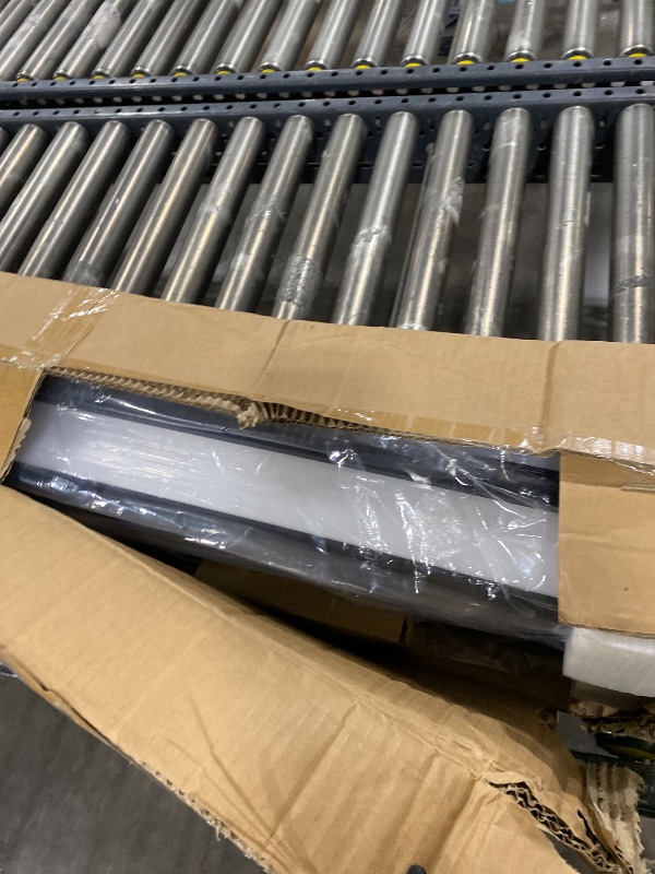 Photo 1 of kadision 8FT LED Linear Light, 3CCT 100/90/80/70/60W 0-10V Dimmable, Suspended Architectural Linear LED Light Fixture with Up/Down Lighitng for Office, Retail, ETL-Listed 4-Pack