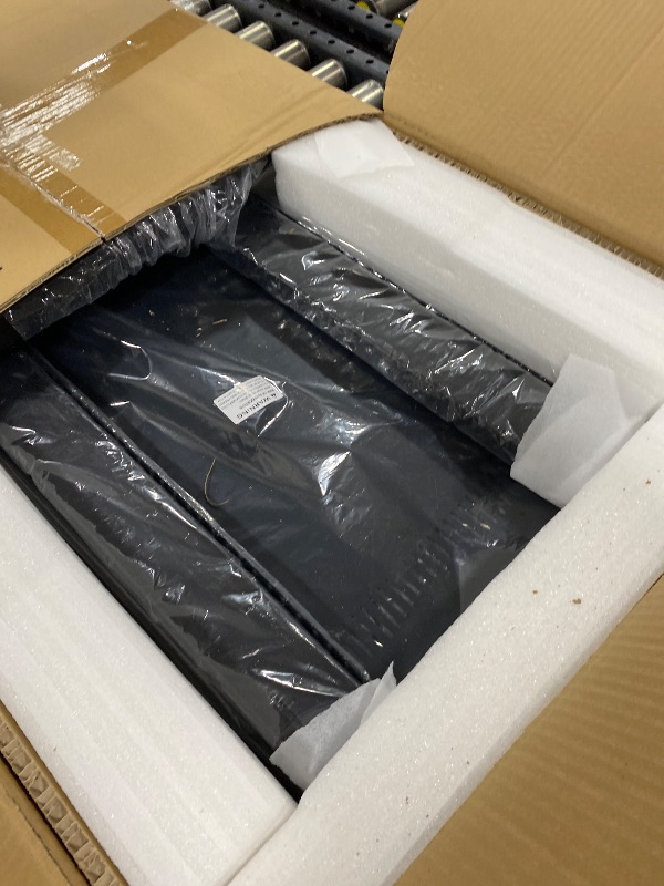 Photo 1 of AxcessAbles 30U 19-Inch Rolling IT Server Rack 550LB Heavy Duty Open Frame with Removable Side Panels Large 3-Inch Wheels for Servers Networking and Audio-Video Equipment Includes 5mm and 6mm Screws