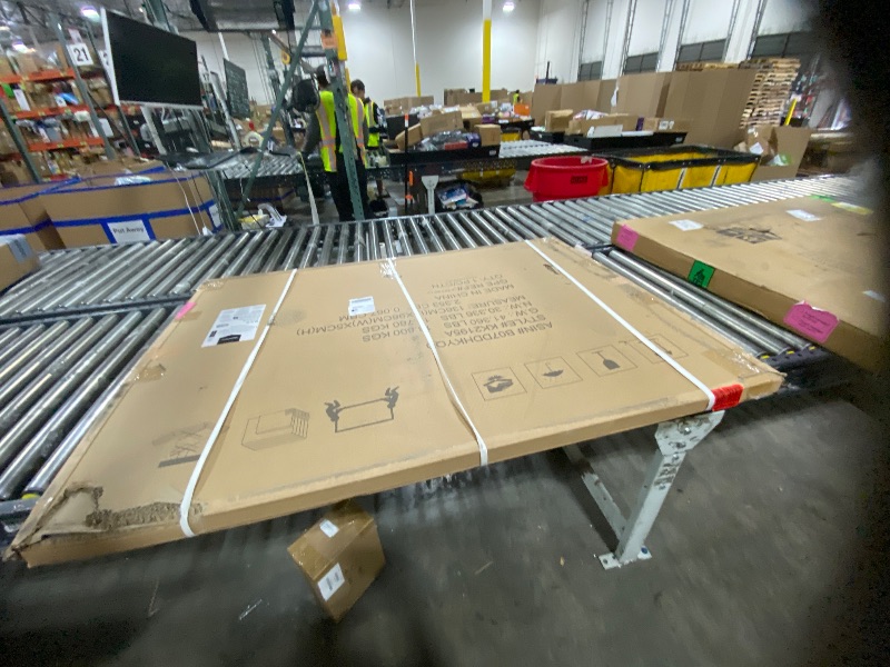 Photo 1 of Amazon Basics Glass Dry-Erase Board, Magnetic Frameless Whiteboard, 48W'' x 36H''