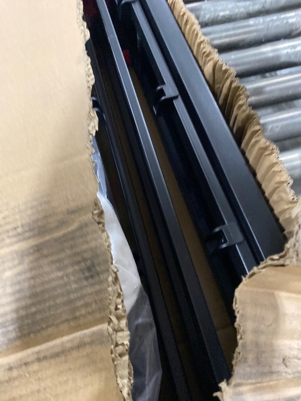 Photo 1 of Amazon Basics Smart Box Spring Bed Base, 5-Inch Height Mattress Foundation, Tool-Free Easy Assembly, King, 79" x 75.5" x 5", White