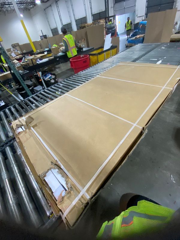 Photo 1 of Glass Shower Panel, 36" W x 76" H Semi-Framed Fixed Shower Glass Panel in Matte Black with 5/16"(8mm) Clear Tempered Glass Door, Simple Shower Door Panel for Bathroom