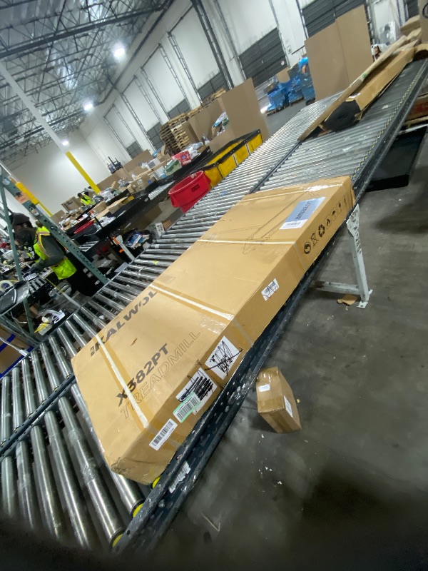 Photo 1 of Treadmill with Speaker, 6-in-1 7.5MPH Foldable Treadmill for Home with App Compatible, Walking Pad with 10% Incline, LED Display, 3.0HP Brushless Drive, 350 LB Weight Capacity, 12 HIIT Programs