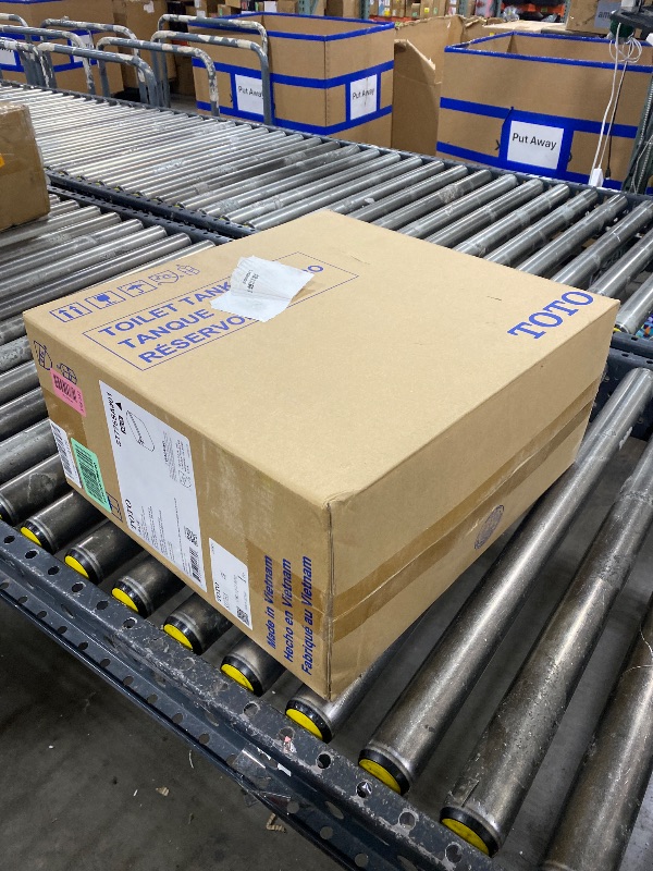 Photo 1 of TOTO Drake 1.6 GPF Toilet Tank with WASHLET+ Auto Flush Compatibility, Cotton White - ST776SA#01