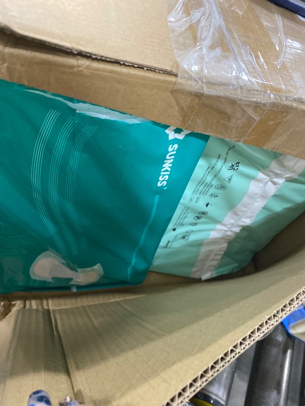 Photo 1 of SUNKISS TrustPlus Adult Diapers with Maximum Absorbency, Disposable Incontinence Briefs with Tabs for Men and Women, Large, 60 Count (4 Packs of 15)