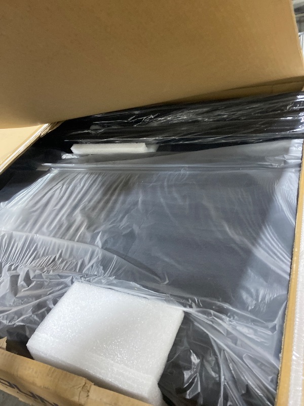 Photo 1 of Rough Country Hard Tri-Fold Flip Up Tonneau Cover for Chevy Silverado & GMC Sierra 1500 (2019-2026) – Flush Aluminum Bed Cover, Fits 5'10" Short Bed