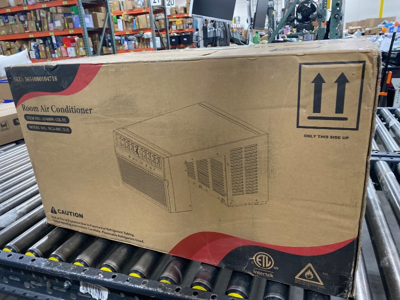 Photo 1 of U-Shaped Air Conditioner Window Unit 10000BTU, Ultra Quiet Window Air Conditioner Cools up to 450 Sq. Ft, Saddle Window AC Units with Full Window View, Energy Saving, Easy to install