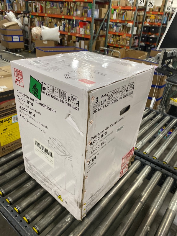 Photo 1 of Humhold 12000 BTU Portable Air Conditioners with Remote Control, 3-in-1 Free Standing Cooling AC Unit with Fan & Dehumidifier, Cools Room up to 500 sq.ft, Smart/Sleep Mode,3 Speed,24H Timer,Window Kit