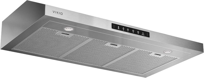 Photo 1 of VIKIO HOME 36 Inch Under Cabinet Range Hood 900 CFM, Dual Motor Powerful Kitchen Vent Hood, Gesture & Touch Control, Ultra Quiet DC Motor, Dishwasher-Safe Filters, LED Lights, Stainless Steel