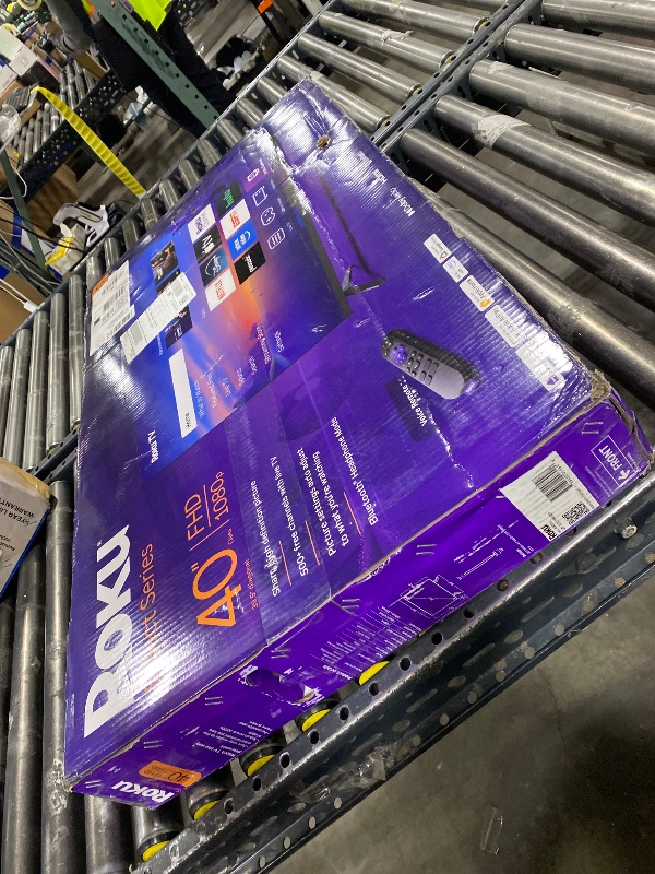 Photo 1 of Roku Smart TV – 40-Inch Select Series, 1080p Full HD TV – Roku TV with Voice Remote – Flat Screen LED Television with Wi-Fi for Streaming Live Local News, Sports, Family Entertainment