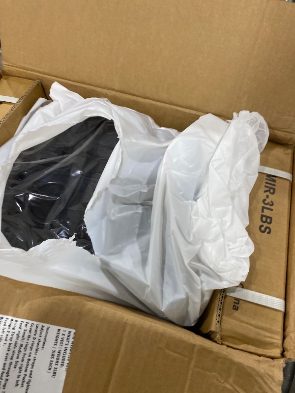 Photo 1 of miR Air Flow Weighted Vest with Zipper Option 20lbs - 60lbs (50lbs, Standard)