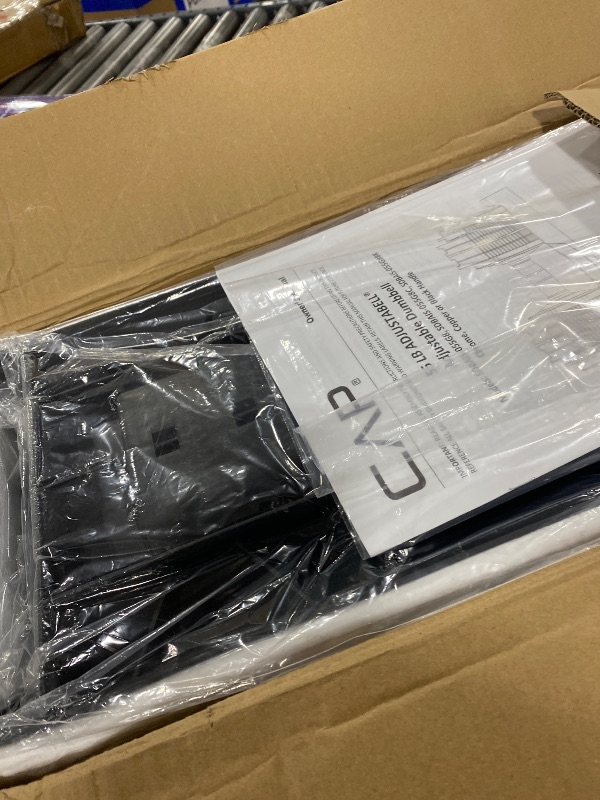 Photo 1 of CAP Barbell 55 lb Single Adjustable Dumbbell with Full Rotation Copper Handle