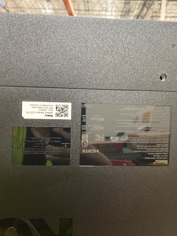 Photo 1 of Roku Smart TV – 50-Inch Select Series, 4K HDR TV – RokuTV with Enhanced Voice Remote – Flat Screen LED Television with Wi-Fi for Streaming Live Local News, Sports, Family Entertainment