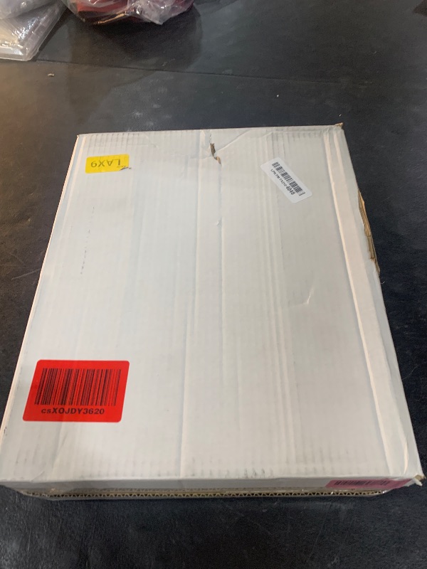 Photo 1 of 1 Each | Disposable Glove or Tissue Box Holder, TRIPLE (3-Box) Glove Rack, Wall Mounted Universal Box Holder, for Larger Sized Boxes, White - 1 Glove Rack