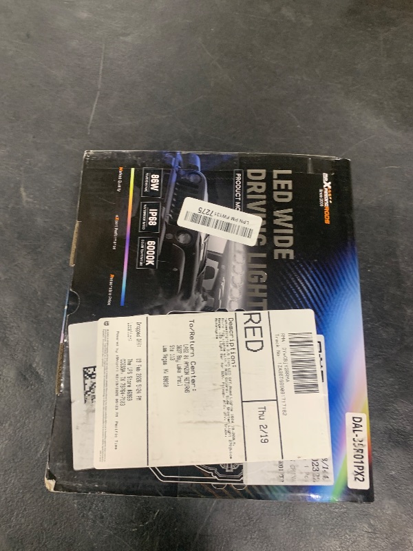 Photo 1 of maXpeedingrods 3.5 Inch LED Off Road Lights 160W 19,200LM, Round Fog Lights with 7 RGB Colors, Side Shooter Light 270°Wide Range, LED Light Bar for SUV, Pickup, ATV, UTV, Truck, Motorcycle