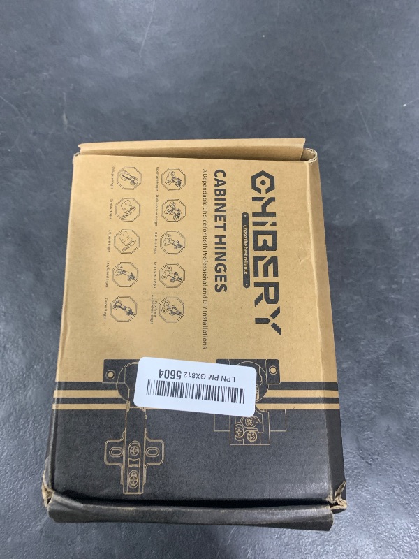 Photo 1 of Chibery 3/8 Inch Inset Cabinet Hinges, 25 Pairs(50 Pack) Self Closing Flush Face Mount Hinges with Door Bumper, Variable Decorative Hardware for Bathroom, Furniture, Kitchen Cabinet Doors, Matte Black