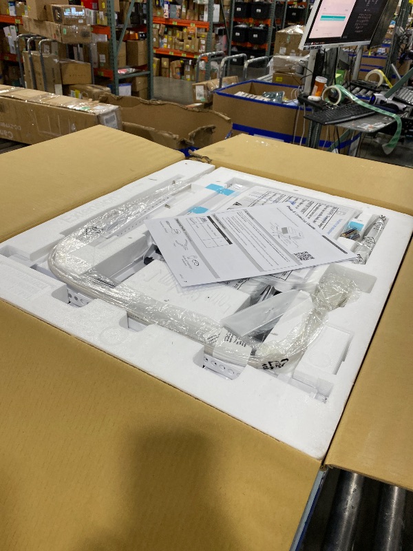 Photo 1 of Midea 8,000 BTU U Shaped Smart Inverter Window Air Conditioner - Cools 350 Sq Ft, Ultra Quiet with Open Window Flexibility - Alexa/Google Assistant Compatible - 37% Energy Savings, Remote (Updated)LPNPMCT0170035
