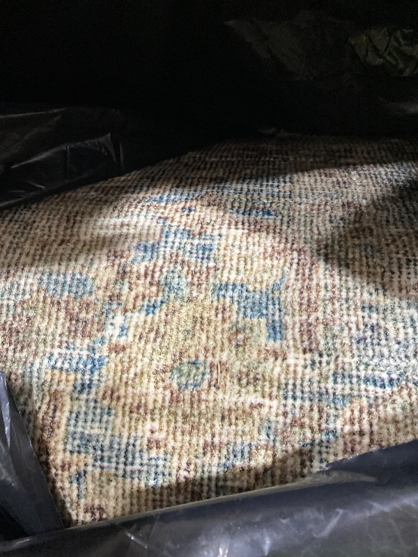 Photo 1 of SAFAVIEH Area Rug 8x10 - Kilim Collection - Large - Natural & Blue, Handmade Jute & Cotton, Moroccan Boho Design, Ideal for Living Room, Bedroom, Office, Dining Space (KLM753A)