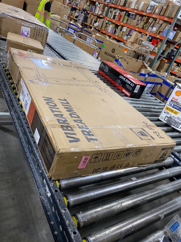 Photo 1 of Sperax Walking Vibration Pad Treadmill with 6% Manual Incline,Portable Folding Treadmills with Handle Bar,750W 265lbs Capacity,Under Desk Treadmill with LED Display&Remote Control for Home