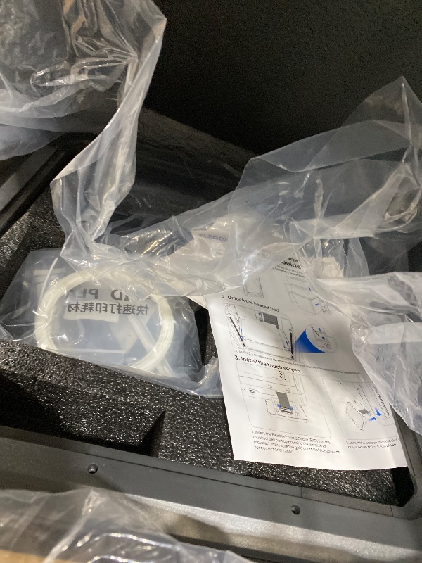 Photo 1 of ELEGOO Centauri Carbon 2 Combo Multi Color 3D Printer, CoreXY 500mm/s High Speed Multicolor Printing with Canvas, 1-Click Full Auto Leveling and 350°C High-Temp Nozzle, 256x256x256mm Build Volume