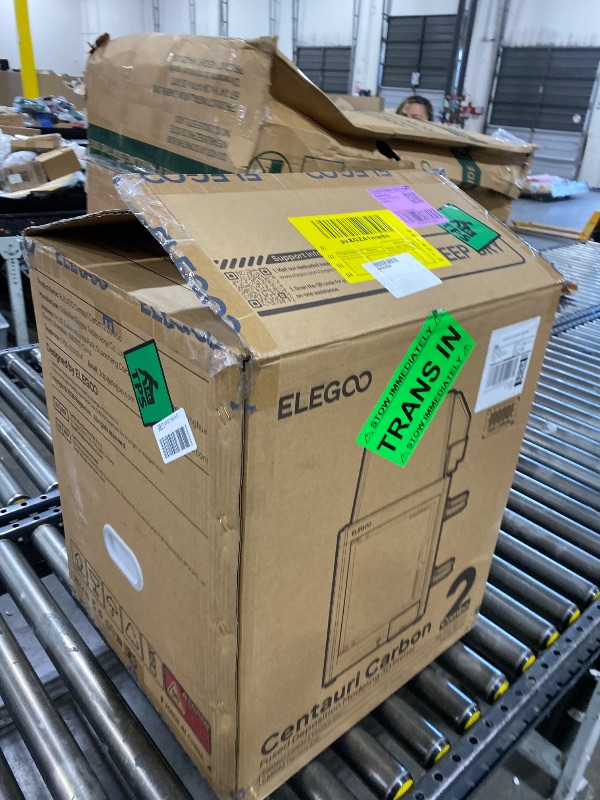 Photo 1 of ELEGOO Centauri Carbon 2 Combo Multi Color 3D Printer, CoreXY 500mm/s High Speed Multicolor Printing with Canvas, 1-Click Full Auto Leveling and 350°C High-Temp Nozzle, 256x256x256mm Build Volume