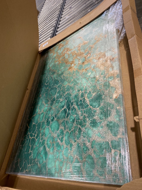 Photo 1 of Art Remedy Fluid Dynamics I Canvas Calm Abstracts, White Frame, 24" x 36"