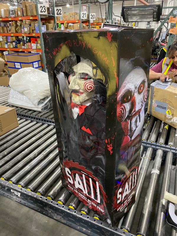 Photo 1 of Saw 1:1 Scalee Billy Puppet Prop w/Sound & Motion