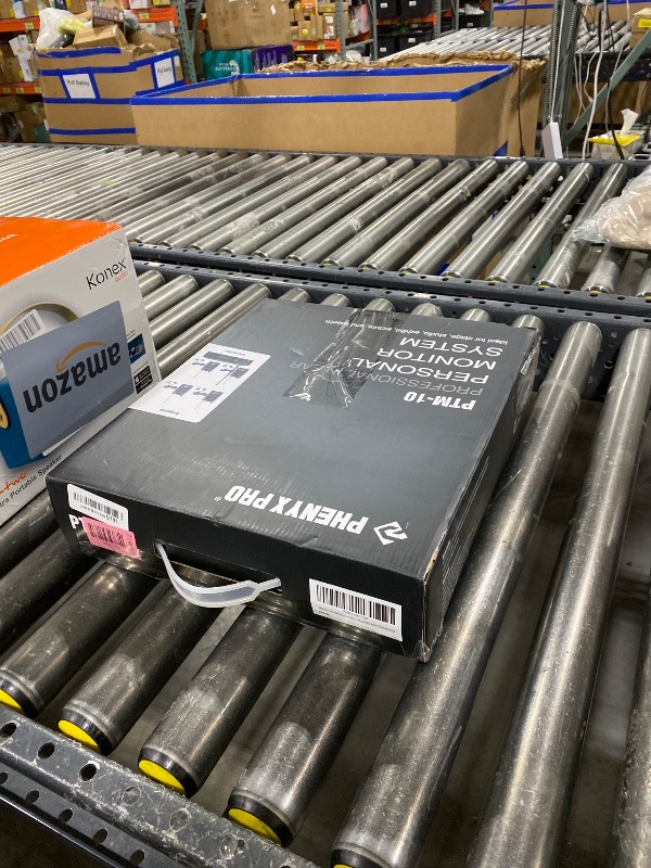 Photo 1 of Phenyx Pro Wireless in-Ear Monitor System, Stereo IEM System with Rack Mount Kit, 89 Frequencies, 900MHz UHF Band, 164ft Range, Suitable for Stage & Studio (4 Bodypacks with Transmitter)