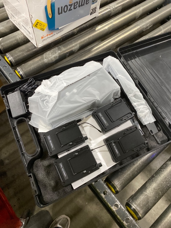 Photo 1 of Phenyx Pro Wireless in-Ear Monitor System, Stereo IEM System with Rack Mount Kit, 89 Frequencies, 900MHz UHF Band, 164ft Range, Suitable for Stage & Studio (4 Bodypacks with Transmitter)